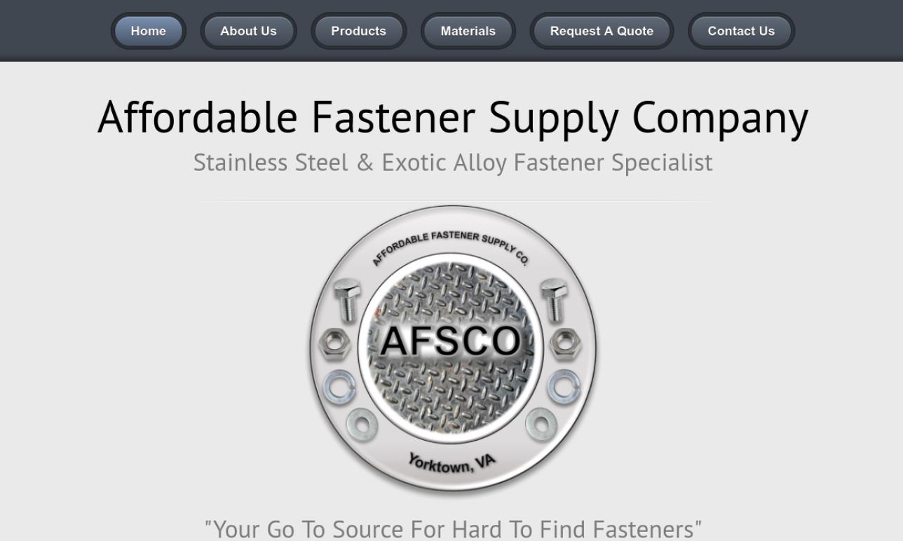 Affordable Fastener Supply Co. Fastener Manufacturers