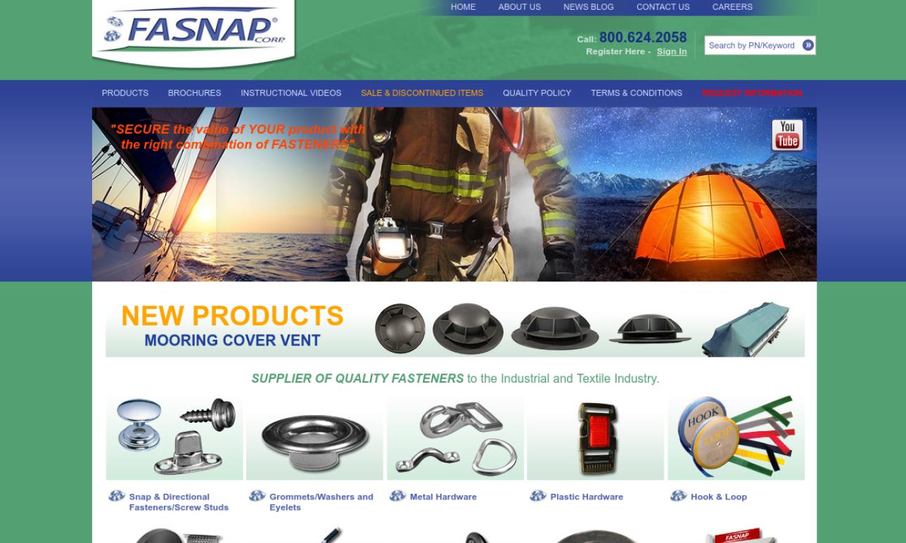 Fasnap® Corporation Fastener Manufacturers