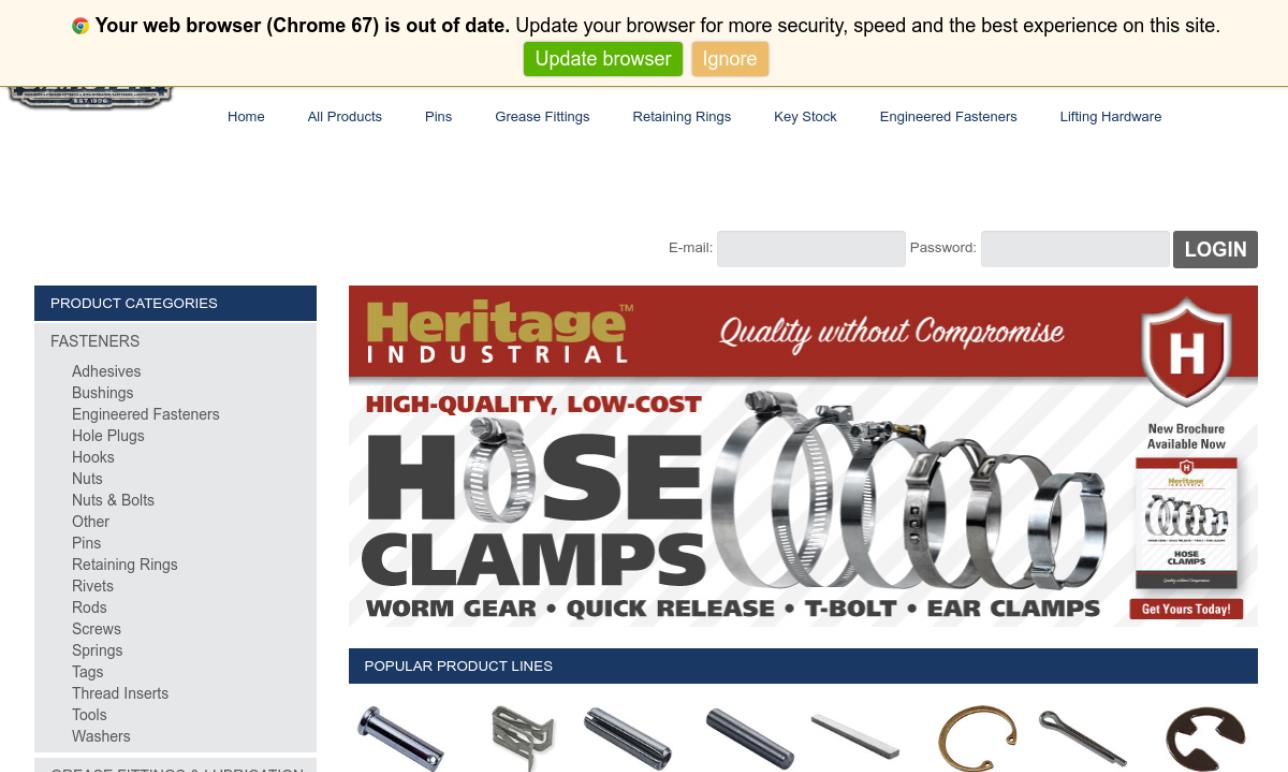 G.L. Huyett Minneapolis Fastener Manufacturers
