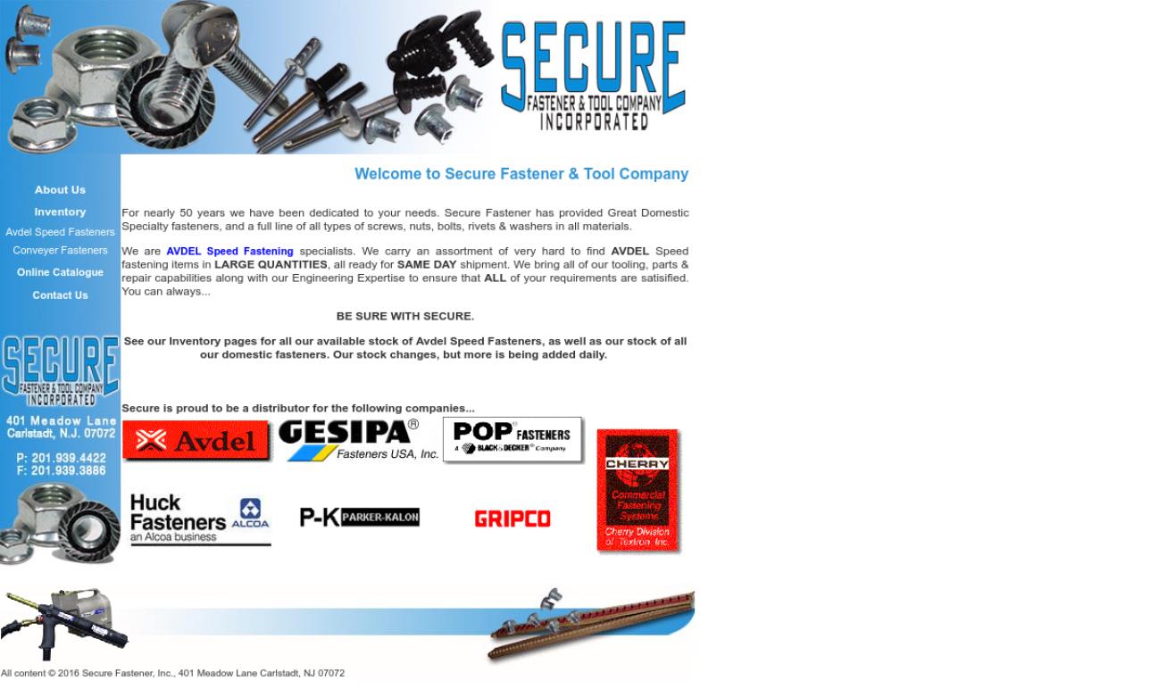 Secure Fastener & Tool Company