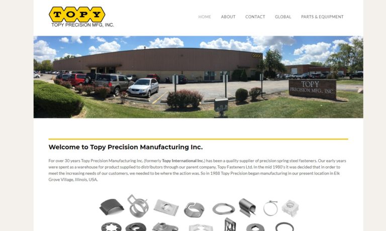 Topy Precision MFG., Inc.