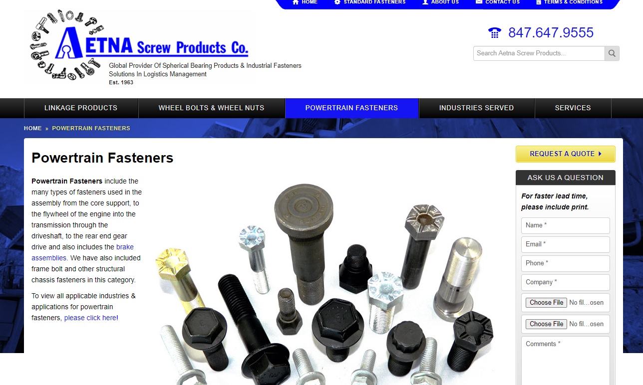 Aetna Screw Products Co.