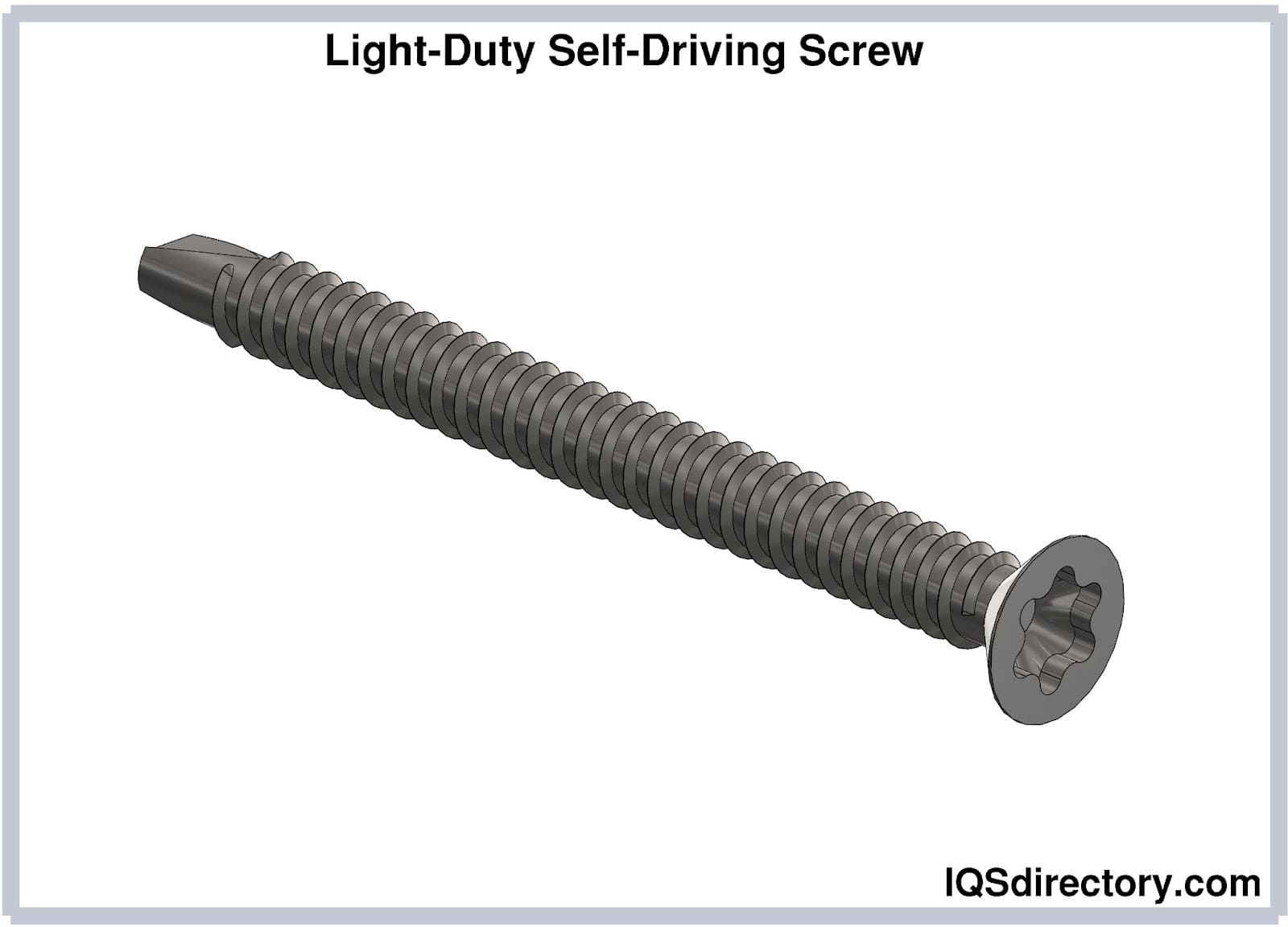 Light-Duty Self-Driving Screw