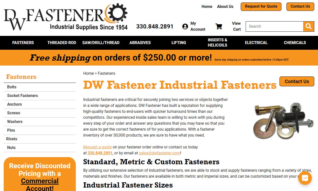 DW Fastener DW Fastener